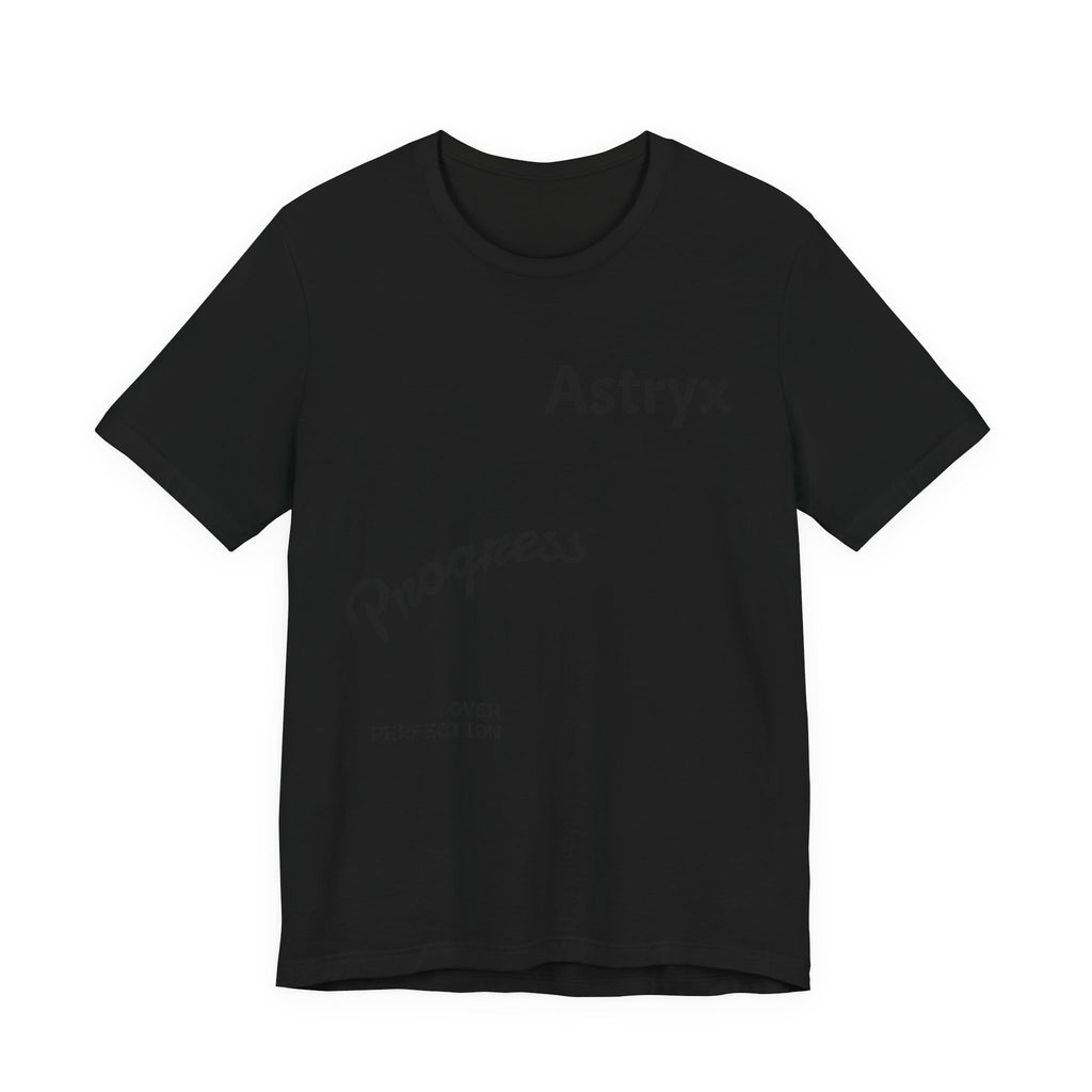 Progress Over Perfection Tee — Astryx Minimalist Motivational Shirt