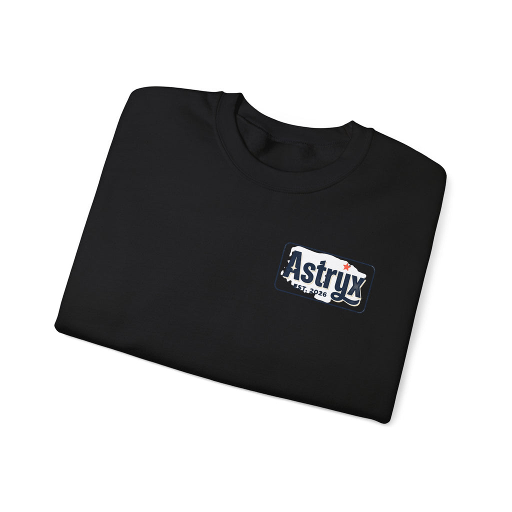 Astrix Retro Patch Crewneck Sweatshirt