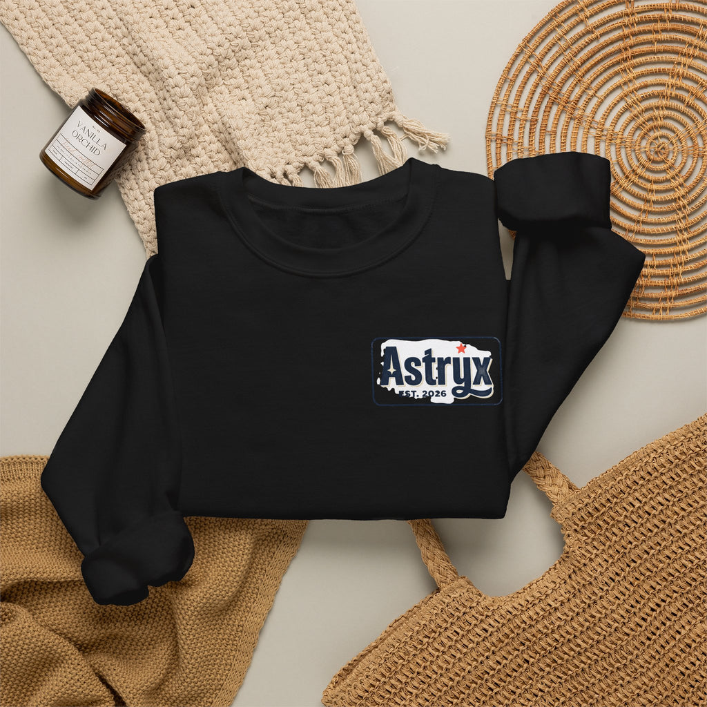 Astrix Retro Patch Crewneck Sweatshirt