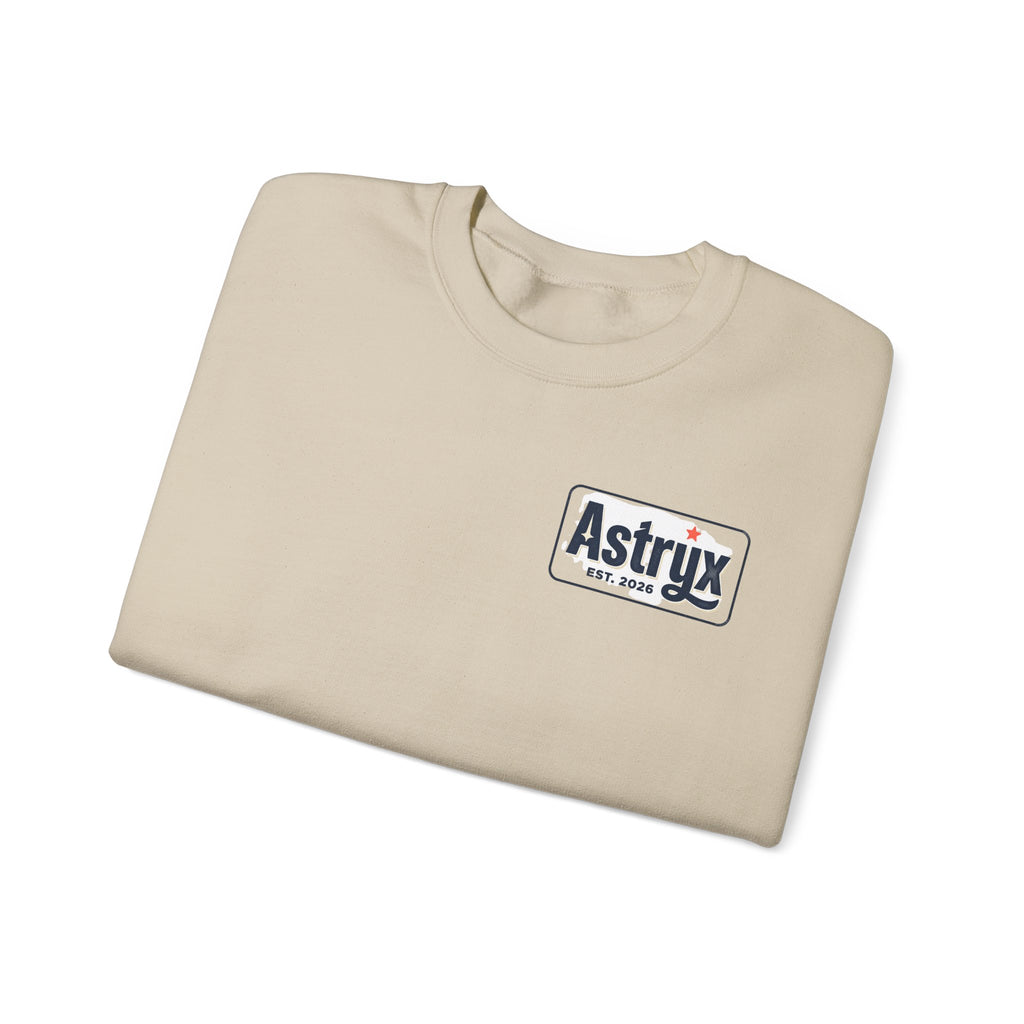 Astrix Retro Patch Crewneck Sweatshirt