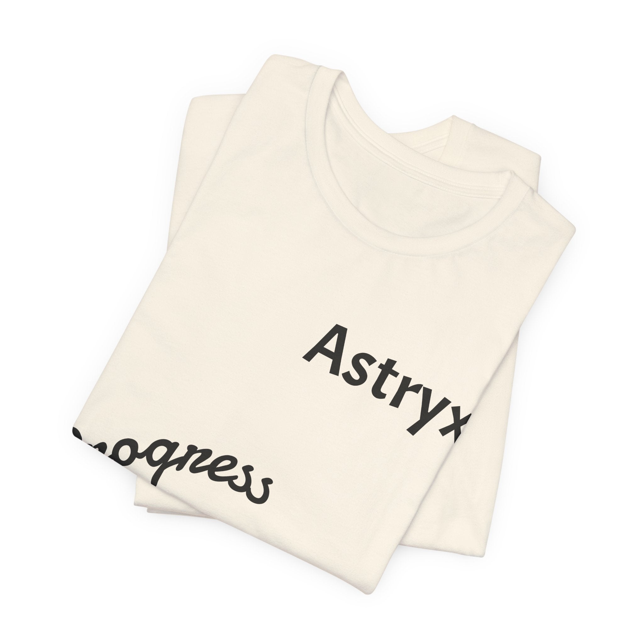 Progress Over Perfection Tee — Astryx Minimalist Motivational Shirt