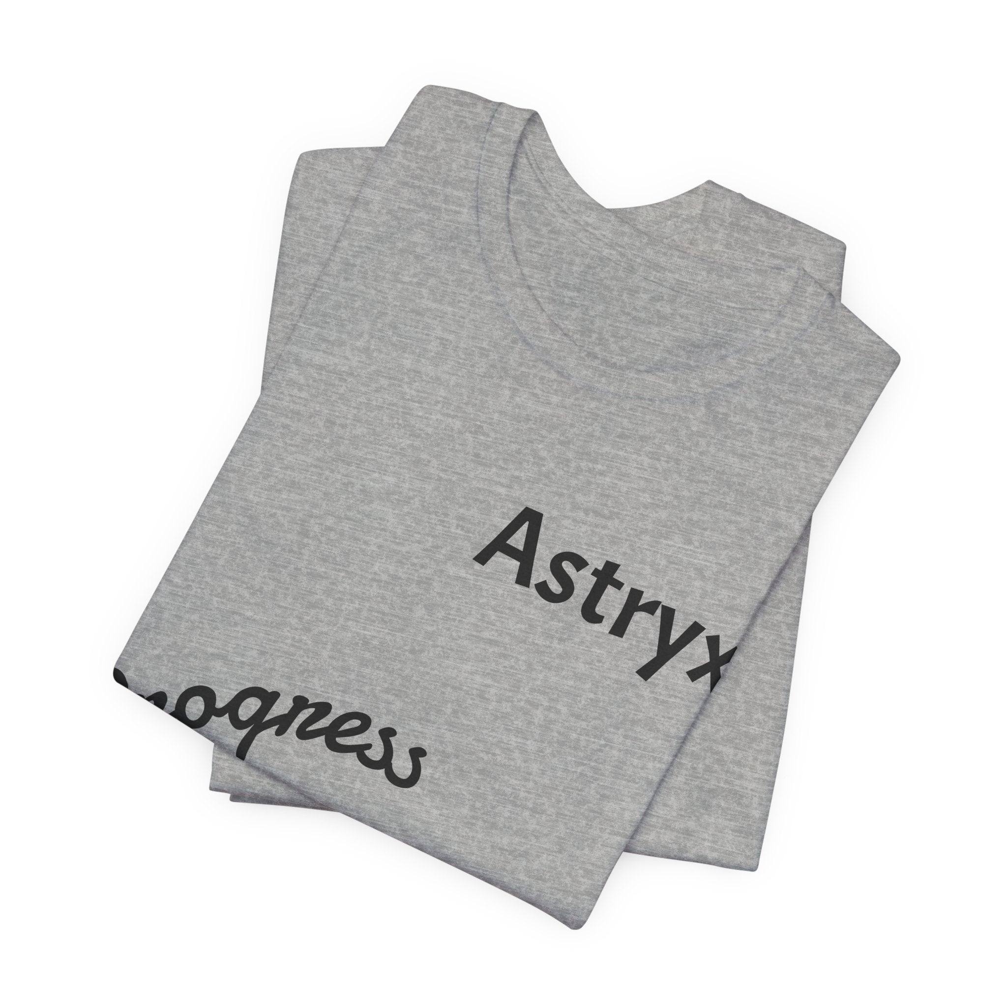 Progress Over Perfection Tee — Astryx Minimalist Motivational Shirt