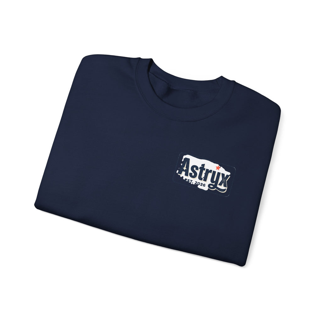 Astrix Retro Patch Crewneck Sweatshirt