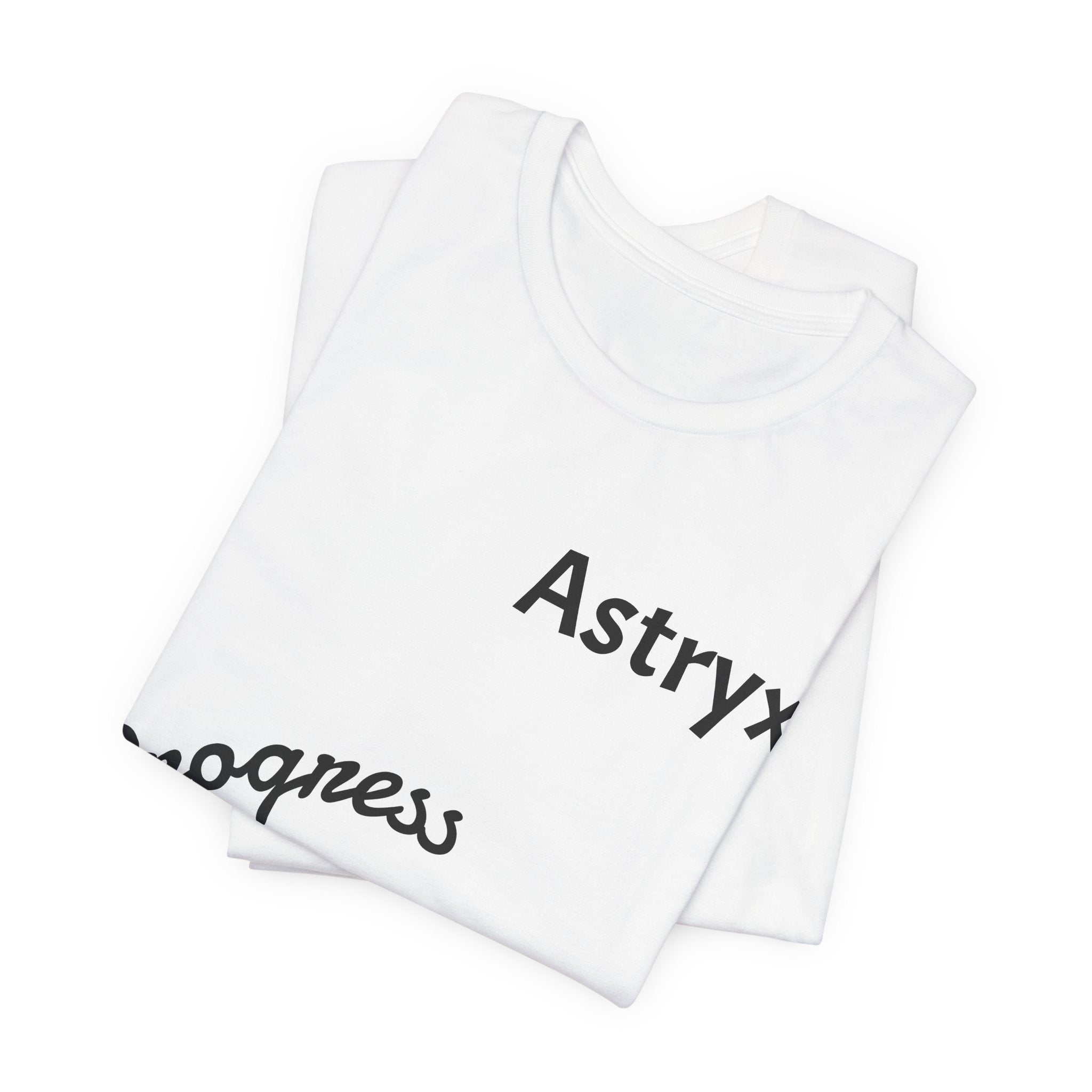 Progress Over Perfection Tee — Astryx Minimalist Motivational Shirt