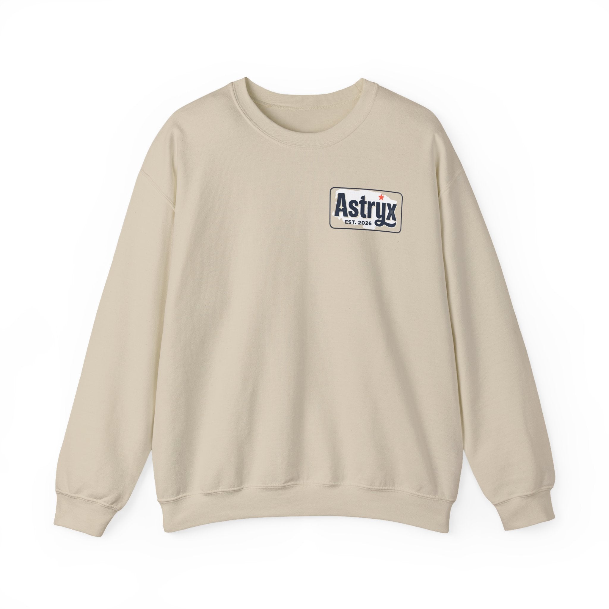 Astrix Retro Patch Crewneck Sweatshirt