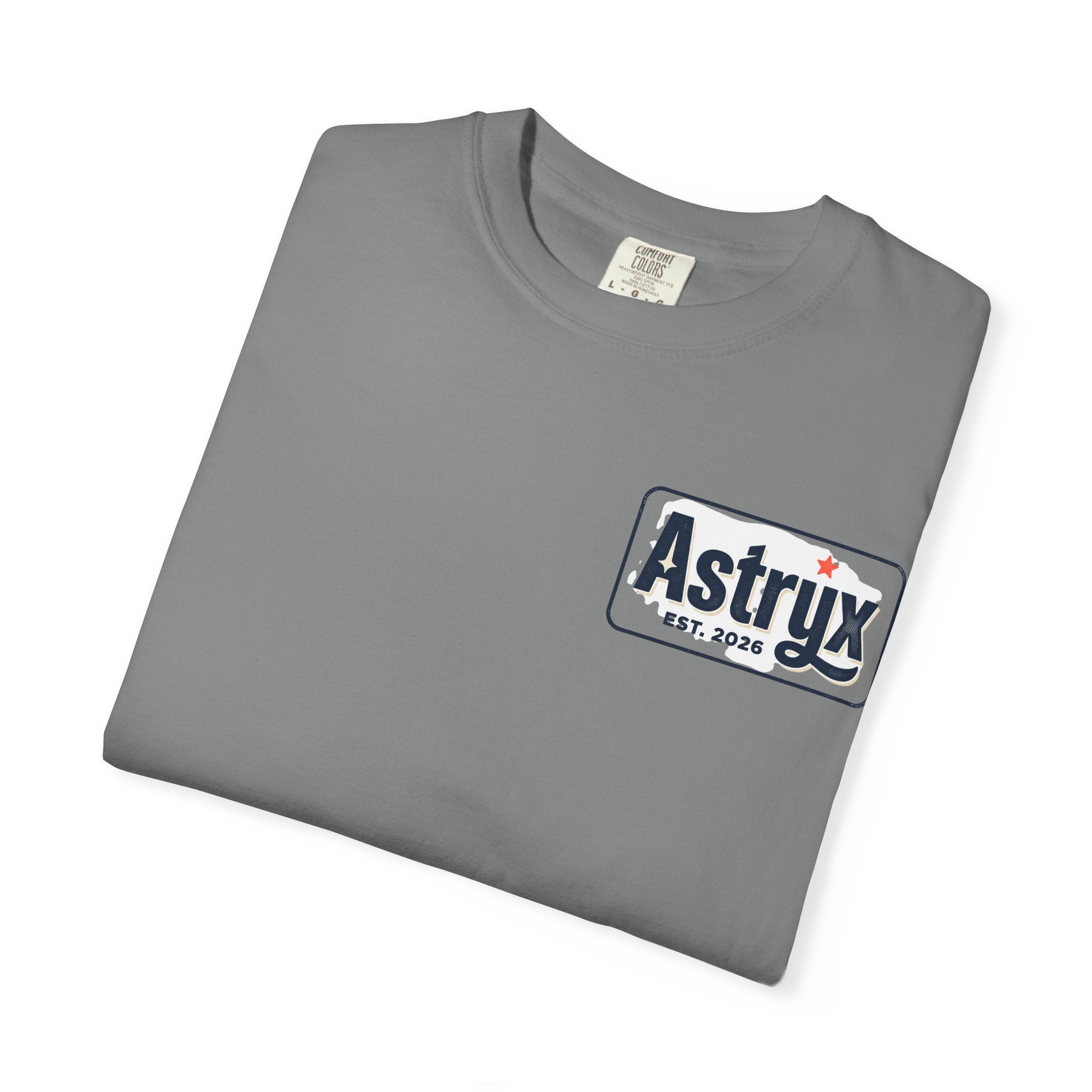Sunrise Coast T-Shirt — Retro Sunset Graphic Tee with Mountains