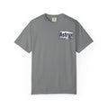 Sunrise Coast T-Shirt — Retro Sunset Graphic Tee with Mountains