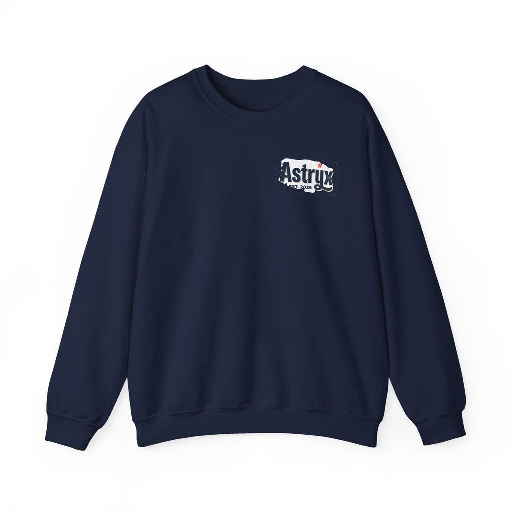 Astrix Retro Patch Crewneck Sweatshirt